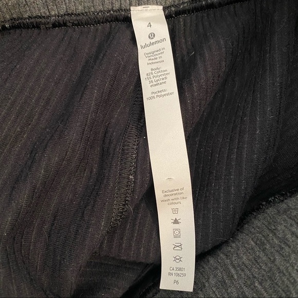 Lululemon Retreat Yourself Relaxed Crop 4 NWOT - Picture 11 of 15